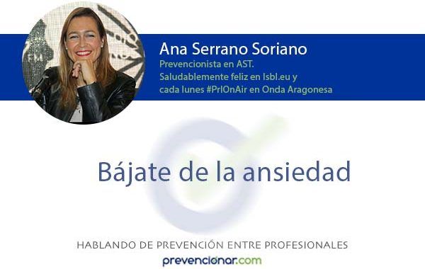 Bájate de la ansiedad