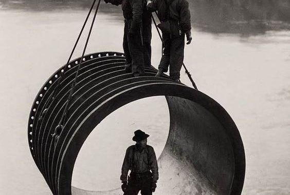 Trabajos en altura...........fotos para la historia