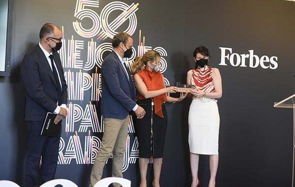 Forbes elige a SAP España como la mejor empresa para trabajar en 2021