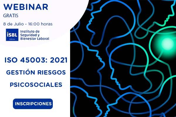 #webinar ISO 45003 Gestión de los Riesgos Psicosociales #gratis