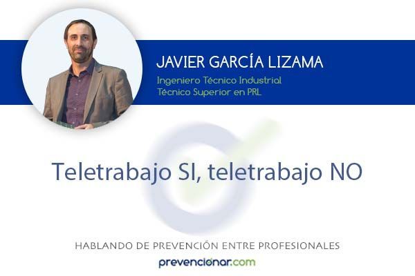 Teletrabajo SI, teletrabajo NO