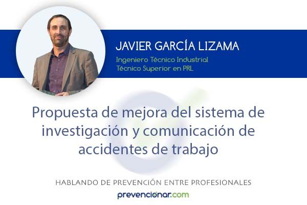 Propuesta de mejora del sistema de investigación y comunicación de accidentes de trabajo