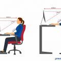 Ergonomia: Trabjar de pie y trabajar sentado