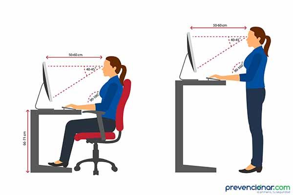 ¿Sabes cómo afecta a la salud permanecer en posición sentada o de pie largos períodos?