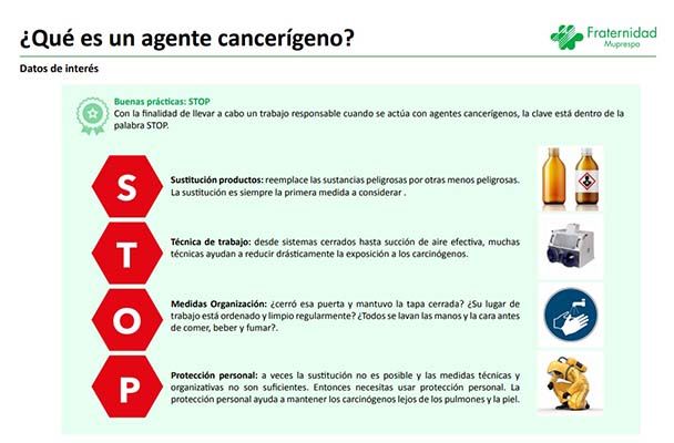 Guía de buenas prácticas para evitar el riesgo de exposición a agentes cancerígenos