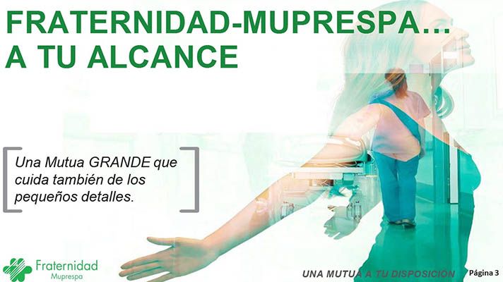 Fraternidad-Muprespa presenta en formato audiovisual sus catálogos general de servicios, de prevención y de asesores