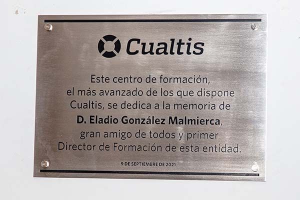 Acto homenaje de Cualtis a la memoria de su primer director de formación, Eladio González Malmierca
