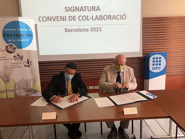 Asepeyo firma un convenio con la Universitat Politècnica de Catalunya