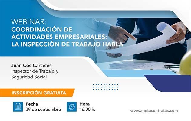 Coordinación de Actividades Empresariales- La Inspección de trabajo habla