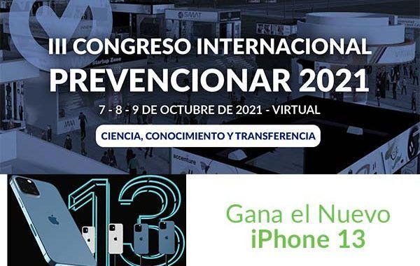 Visita los STAND del #CongresoPrevencionar y Gana el Nuevo iPhone 13