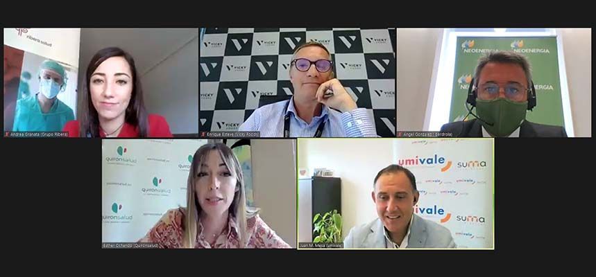 Umivale reúne a sus empresas en un espacio virtual para compartir buenas prácticas en salud laboral y absentismo