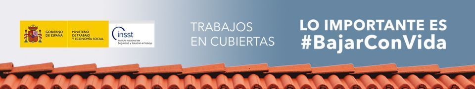 trabajos en cubiertas: lo importante es bajar con vida