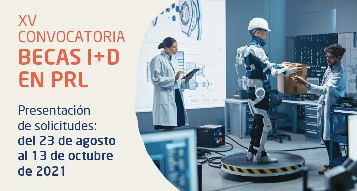 XV Convocatoria becas I+D en PRL
