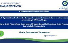 3ª Mejor presentación paper del III Congreso Internacional Prevencionar 2021