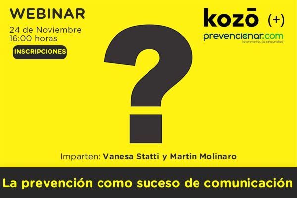 La prevención como suceso de comunicación