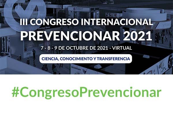 No te olvides del hashtag del III Congreso Internacional Prevencionar
