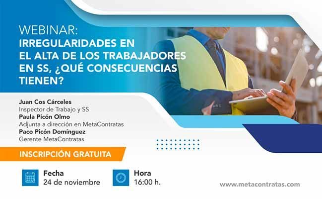 Irregularidades en el alta de los trabajadores en la SS, ¿qué consecuencias tienen?