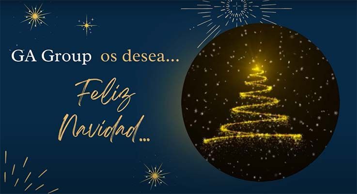 El equipo de GA GROUP les desea Feliz Navidad