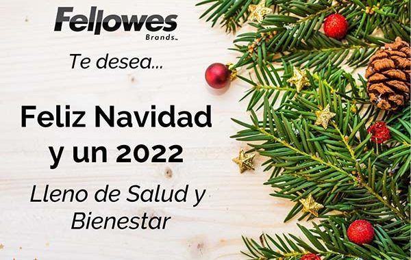 Fellowes Brands Te desea...Feliz Navidad y un 2022 Lleno de Salud y Bienestar