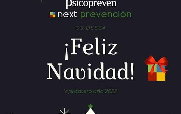 Psicopreven os desea ¡Feliz Navidad! y próspero año 2022