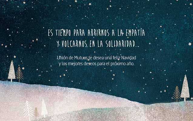 Unión de Mutuas te desea Feliz Navidad