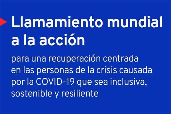 Llamamiento Mundial a la Acción para una recuperación centrada en las personas