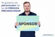 ¿Te gustaría ser patrocinador del los IV Premios Prevencionar? 👉👉No pierdas la oportunidad