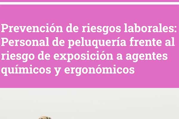 Prevención de riesgos laborales: Personal de peluquería