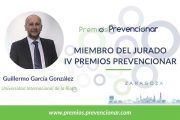 Guillermo García González miembro del jurado de los IV Premios Prevencionar #Zaragoza