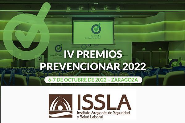 El Instituto Aragonés de Seguridad y Salud Laboral (ISSLA) se suma a los Premios Prevencionar 👉Presenta tu candidatura👈