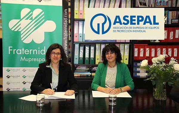 Acuerdo de colaboración entre Fraternidad-Muprespa y Asepal