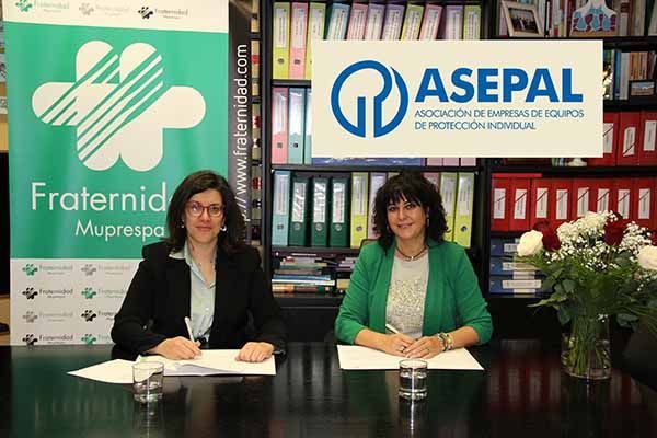 Acuerdo de colaboración entre Fraternidad-Muprespa y Asepal