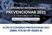 Actas del III Congreso Prevencionar 2021