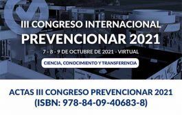 Actas del III Congreso Prevencionar 2021