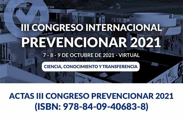 Actas del III Congreso Prevencionar 2021