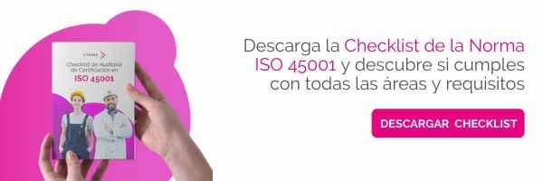 Checklist ISO 45001: Comprueba que cumples con todo