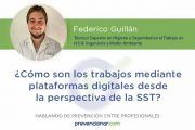 ¿Cómo son los trabajos mediante plataformas digitales desde la perspectiva de la SST?