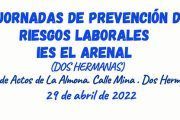 II Jornadas de Prevención de Riesgos Laborales. IES El Arenal