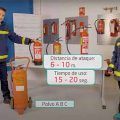 Extinción de Incendios: tipo y uso de extintores