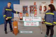 Extinción de Incendios: tipo y uso de extintores, no lo olvides