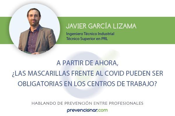 A partir de ahora, ¿las mascarillas frente al covid pueden ser obligatorias en los centros de trabajo?
