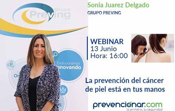 La prevención del cáncer de piel está en tus manos #webinar