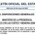 Real Decreto 395/2022