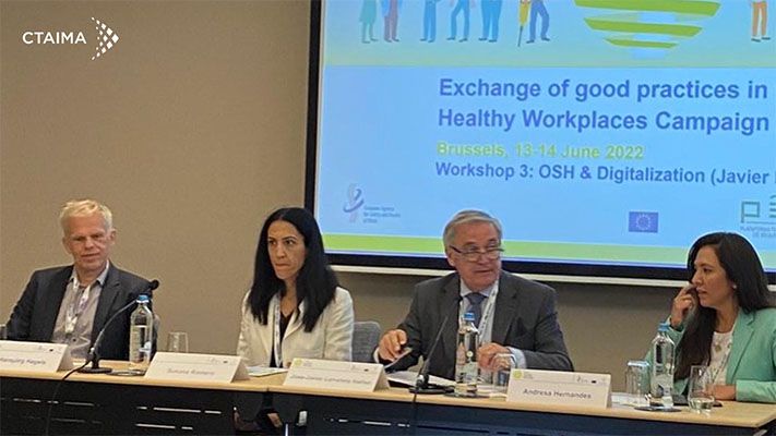 CTAIMA participa en el encuentro “Exchange of Good Practices in Ocuppational Safety and Health OSH” CTAIMA participa en el encuentro “Exchange of Good Practices in Ocuppational Safety and Health OSH”