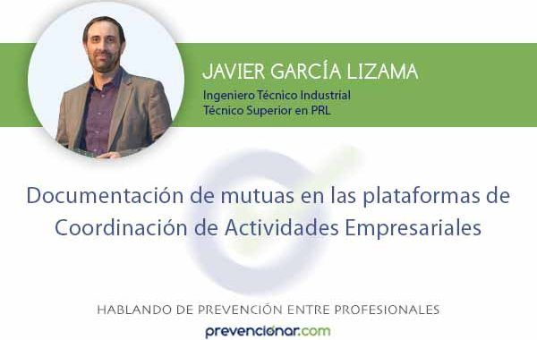 Documentación de mutuas en las plataformas de Coordinación de Actividades Empresariales