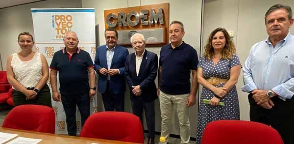 PROYECTO HOMBRE MURCIA, CROEM, UGT y CCOO impulsarán la prevención y el abordaje de adicciones en las empresas