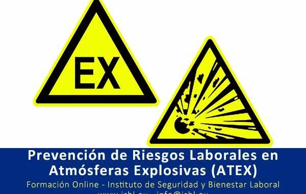 Prevención de Riesgos Laborales en Atmósferas Explosivas (ATEX) #CursoOnline