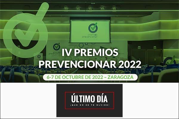 ÚLTIMO DÍA para presentar tu candidatura a los IV Premios Prevencionar