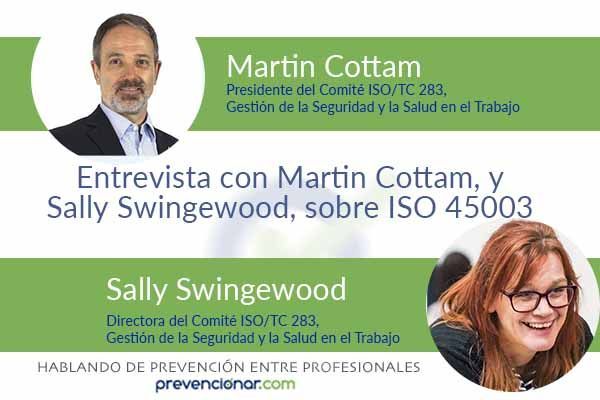 Entrevista con Martin Cottam, y Sally Swingewood, sobre ISO 45003