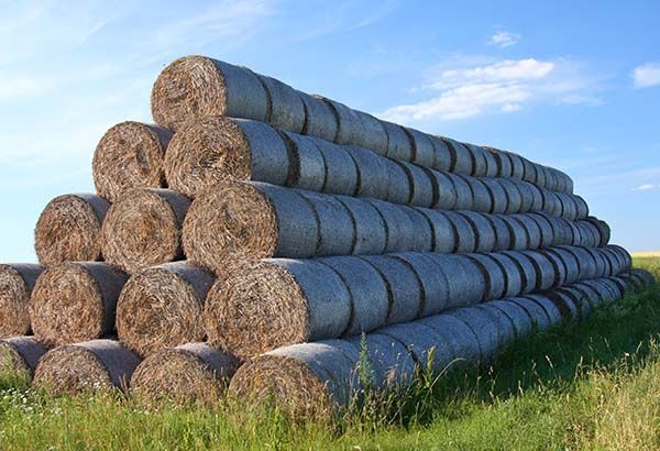 Seguridad en el almacenamiento de pacas en agricultura
